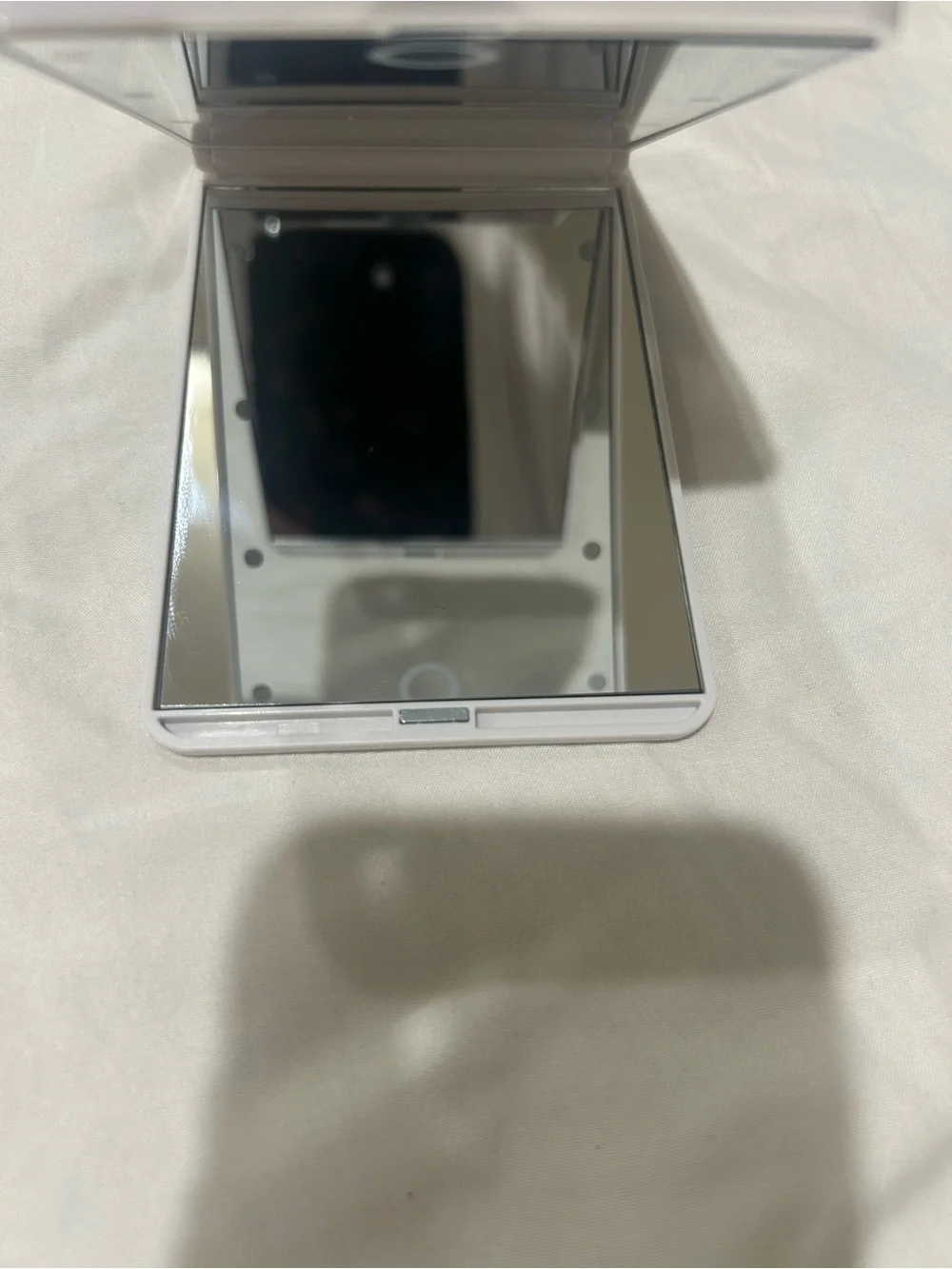 Impressions LED Lighted Makeup Mirror - Clear White Frame